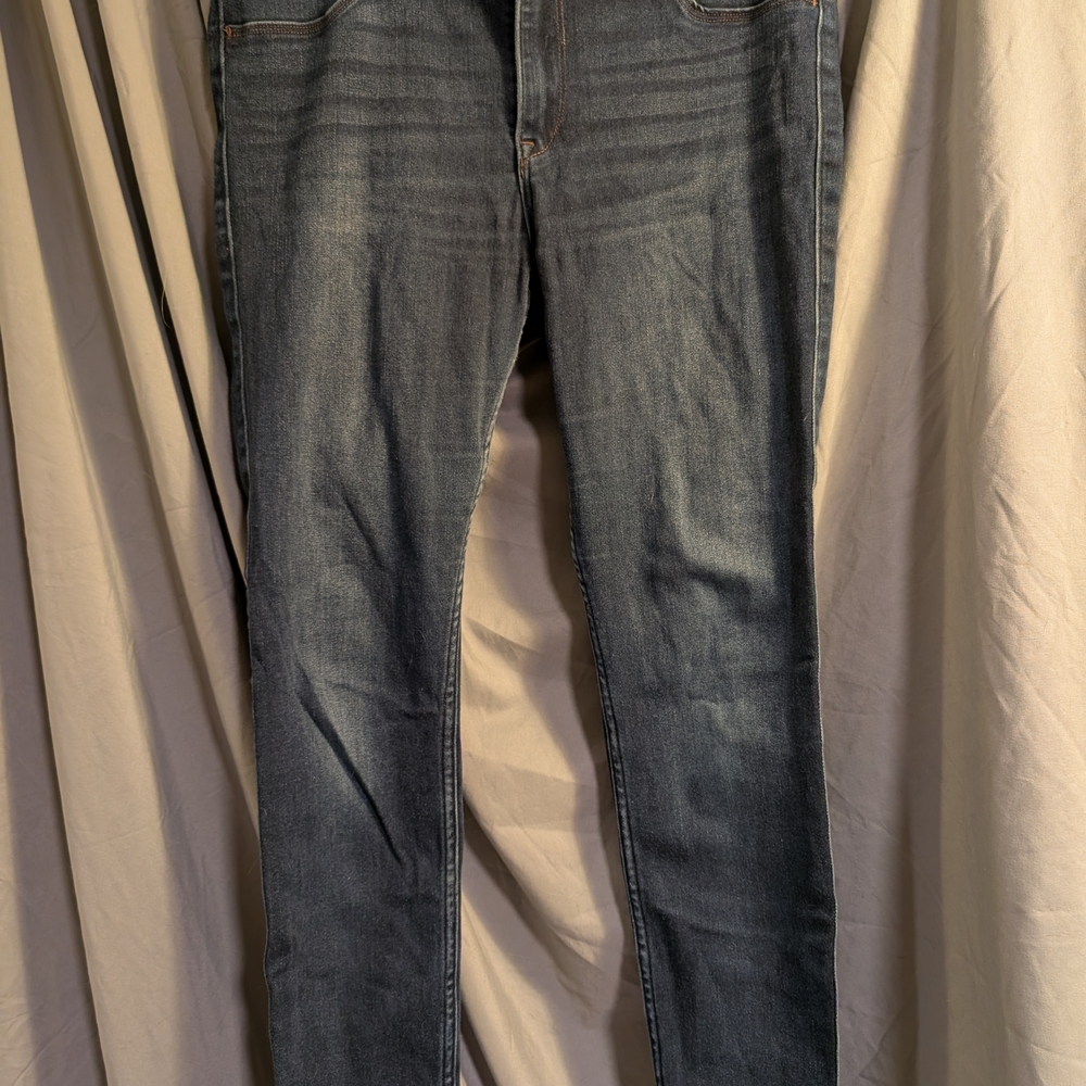 Abercrombie & Fitch The Jean Legging Mid Rise - Dark Wash - 30/10S